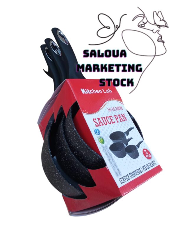 3pcs service cookware